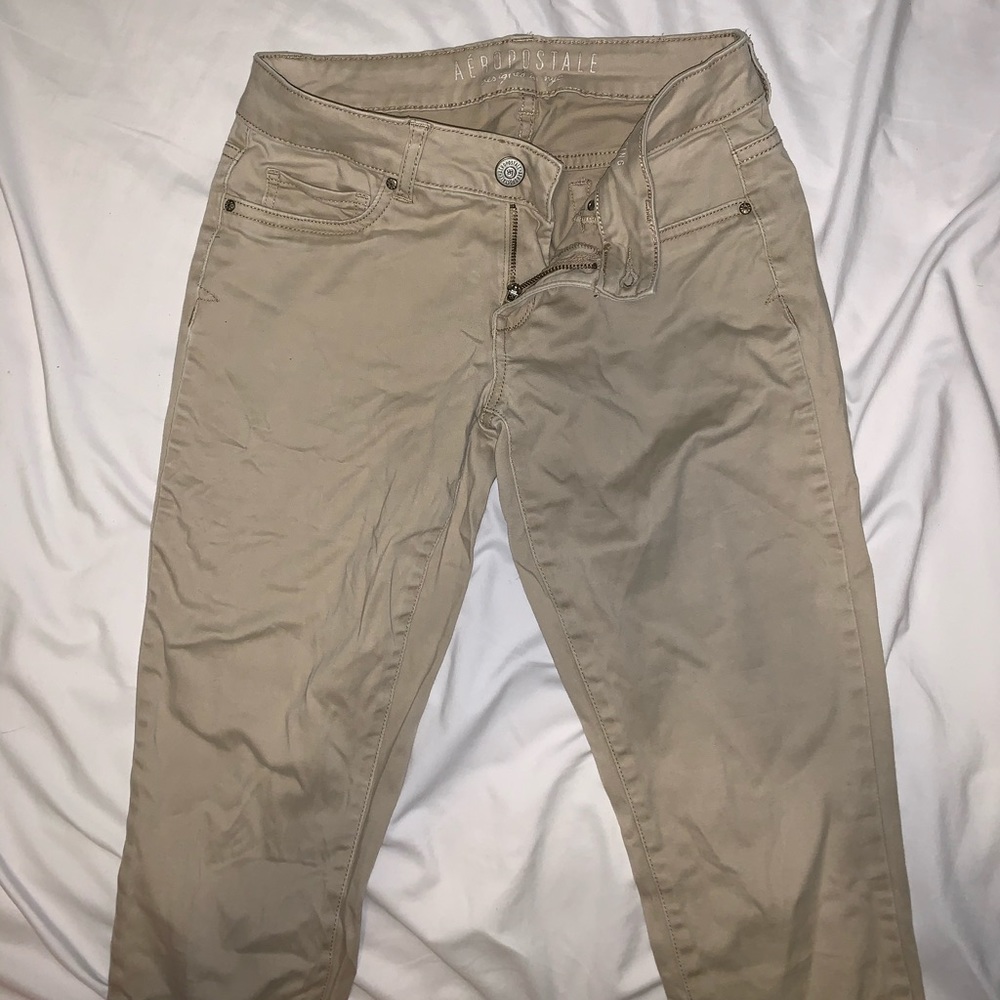 LOW RISE KHAKIS JEGGINGS